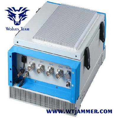 1000W Outdoor Signal Jammer For Blocking GSM CDMA 3G 4G WIFI VHF UHF