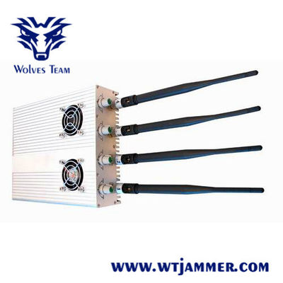 Desktop DCS PCS 3G 25 Meters 4W Remote Control Jammer