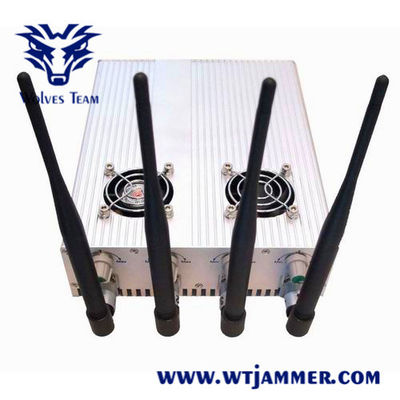 Desktop DCS PCS 3G 25 Meters 4W Remote Control Jammer
