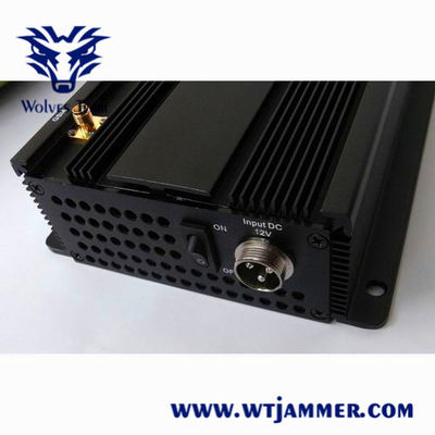 Powerful 11W 40m CDMA GSM Cell Phone And Wifi Jammer