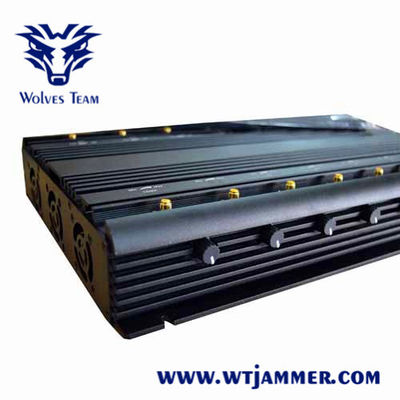 14 Antennas WiFi Mobile Phone Signal Jammer 50 Meters
