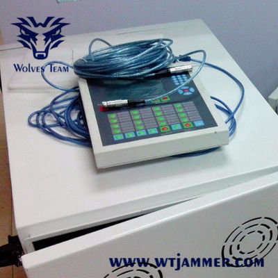 16 Bands 2000M 800W Electronic Signal Jammer For VIP Protection