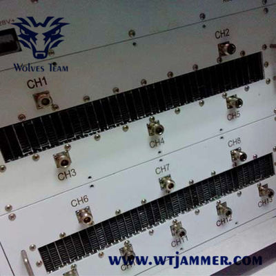 16 Bands 2000M 800W Electronic Signal Jammer For VIP Protection