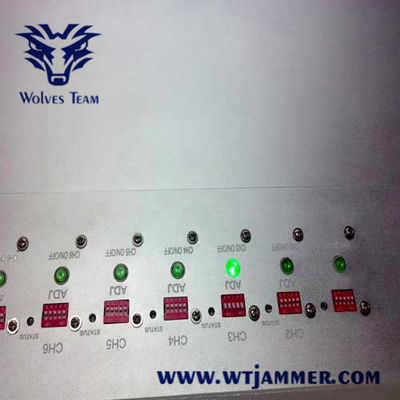 16 Bands 2000M 800W Electronic Signal Jammer For VIP Protection