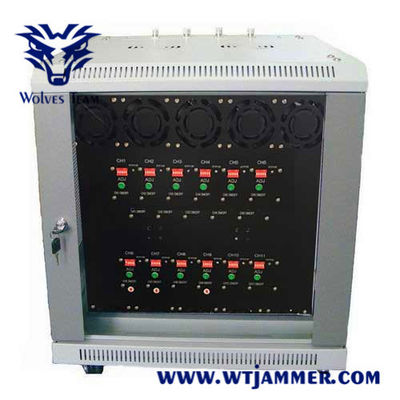 16 Bands 2000M 800W Electronic Signal Jammer For VIP Protection