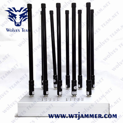 Newest 10 Bands Adjustable Customized GPS 3G 4G 5G High Power All Cell phone Signal Jammer​