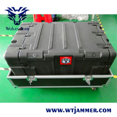 6 Bands Military 1500 Meters 300W IED Bomb Jammer