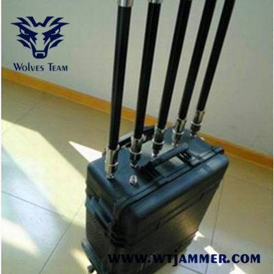 CE FCC 20 - 6000MHz 800 Meters 500W IED Bomb Jammer