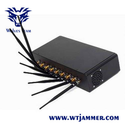 8 Antennas WiFi 3G/4Gwimax 16W Mobile Phone Signal Blocker