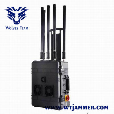 330W 20 - 6000 MHz Military Vehicle Signal Jammer