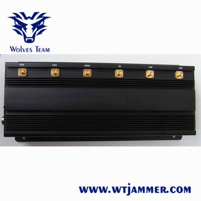 8 Bands 3G 4G 40m 18W Remote Control Jammer