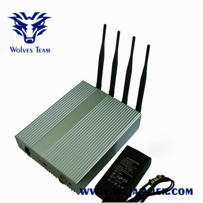 25 Meters Wifi 2.4G 5.8G 4W Indoor Signal Jammer