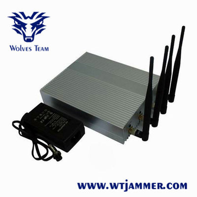 25 Meters Wifi 2.4G 5.8G 4W Indoor Signal Jammer