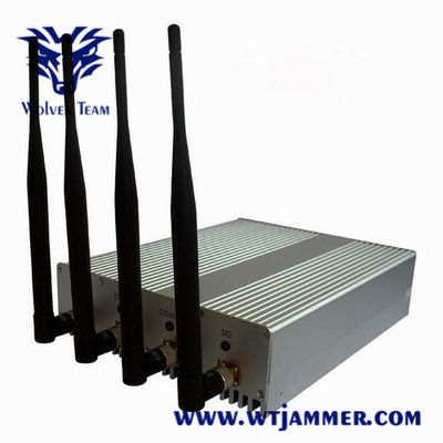 25 Meters Wifi 2.4G 5.8G 4W Indoor Signal Jammer