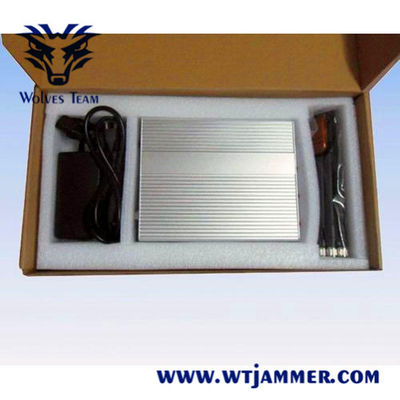 GSM CDMA 3G WIFI 5 Antenna 60m 25W Indoor Signal Jammer