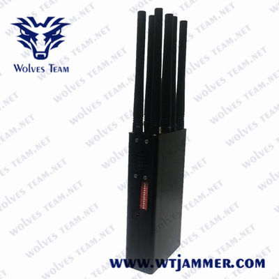 3G 4GLTE 4GWIMAX 12 Antennas 30M 12W All In One Jammer