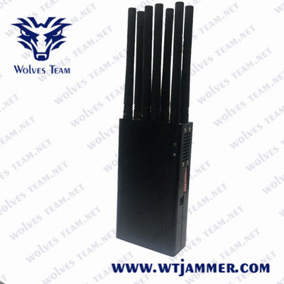 3G 4GLTE 4GWIMAX 12 Antennas 30M 12W All In One Jammer