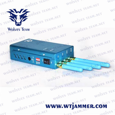 Portable 15m 2W GPS Blocking Device For Conference Center