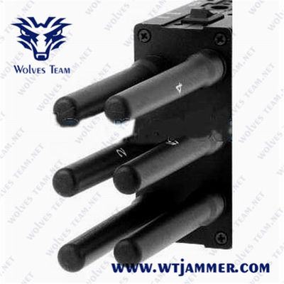 Portable 6 Bands 15M Handheld GPS Jammer