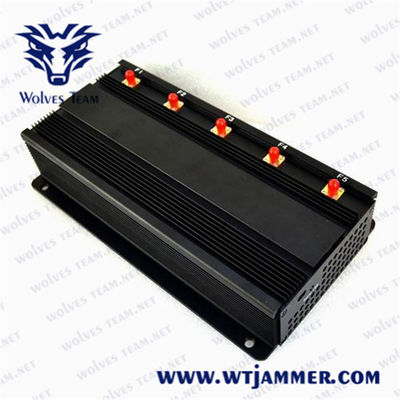 25 Meters 2.4G  4.9G 5.0G  5w Wifi Signal Jammer Device
