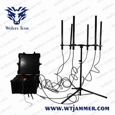 High Power 200m 300 Watt GSM 3G 4G cell phone jammer