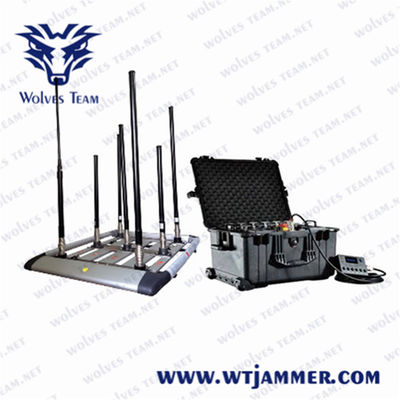 High Power 200m 300 Watt GSM 3G 4G cell phone jammer