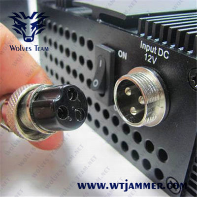 8 Bands Adjustable Powerful 3G 4G All Cell phone  WIFI GPS Lojack Jammer