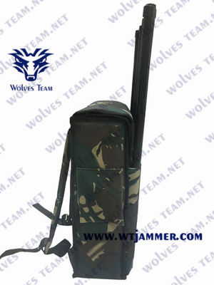 Portable 8 Antennas 4gwimax Backpack Signal Jammer