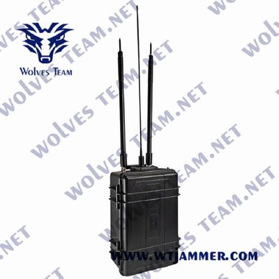 12 Bands Full Frequency 500m 900w Cell Phone Jamming Device