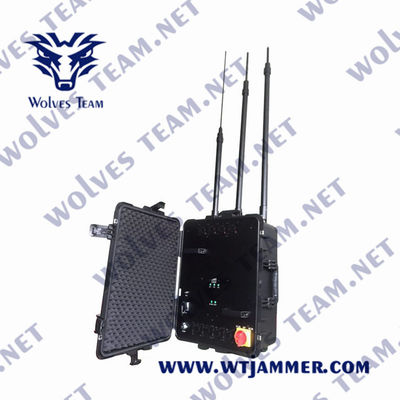 12 Bands Full Frequency Waterproof Outdoor Jammer 1200W Cell Phone Signal Jammer