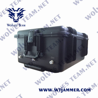 6 Bands 400m 300W Cellular VHF UHF Jammer