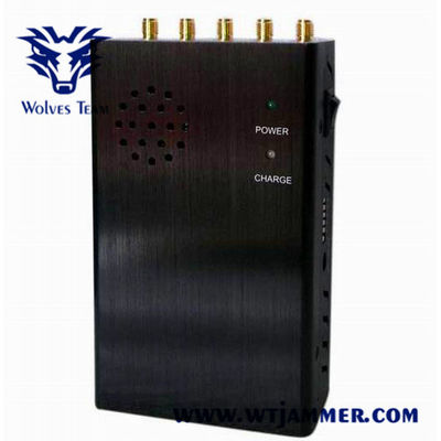 Handheld 12W CDMA GSM 3G 4G 5G WiFi Lojack Signal Jammer