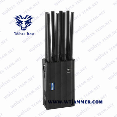 12 Bands 25m 12W GSM 3G 4G 5g Mobile Phone Signal Blocker