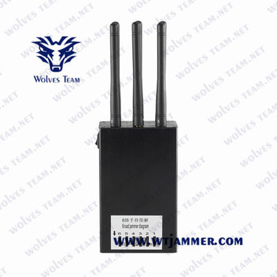 12 Bands 25m 12W GSM 3G 4G 5g Mobile Phone Signal Blocker