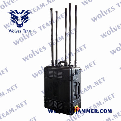 12 Bands Customize Frequency Signal Waterproof Outdoor Jammer Full Frequency All Cell Phone Signal Jammer