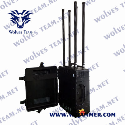 20-3000MHz Full Frequency All Cell Phone Signal Jammer High Power Customize Frequency Signal Waterproof Outdoor Jammer