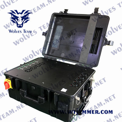 20-3000MHz Full Frequency All Cell Phone Signal Jammer High Power Customize Frequency Signal Waterproof Outdoor Jammer