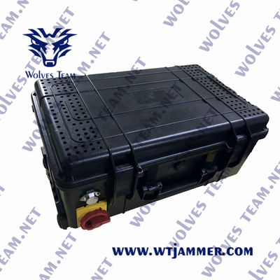 Military High Power Full Frequency All Cell Phone Jammer Customize Frequency Signal Waterproof Outdoor Jammer
