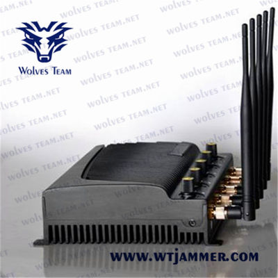 Handheld 40m 12w wifi blocker jammer for Hospital