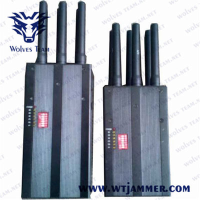15M Mobile Phone 3W 3G Signal Jammer For Conference Center