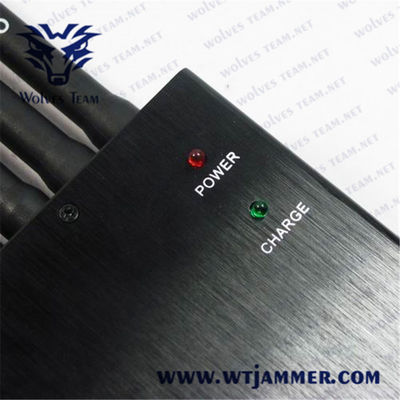 Lightweight 5 Antenna  15m 1.5W Portable Gps Jammer
