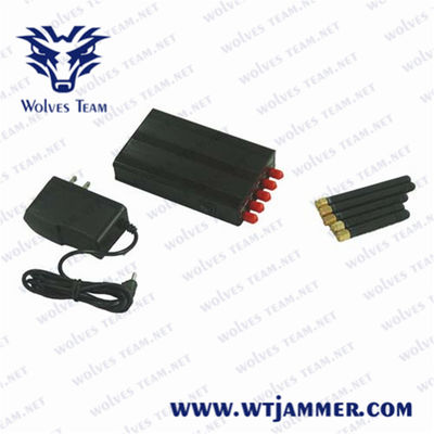 8 Meters GPS  WiFi 5 Antenna Portable Signal Jammer