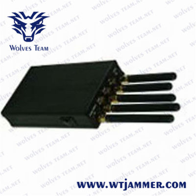 8 Meters GPS  WiFi 5 Antenna Portable Signal Jammer