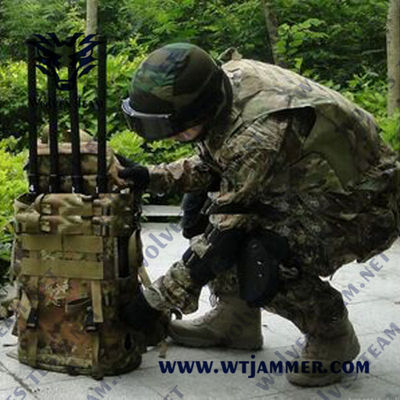 5 Channels 90W GPS WIFI5.8G Backpack Signal Jammer