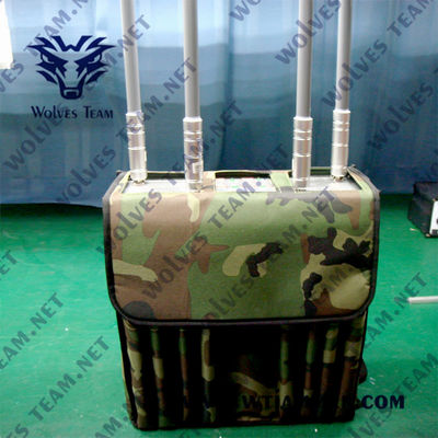 80 Watt High Power EOD Backpack 4G 5G Cell Phone Signal Jammer Manpack RF Jammer