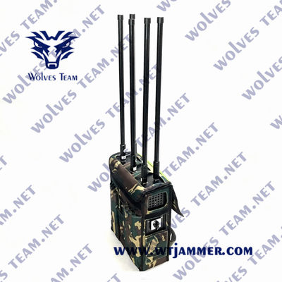 Durable VIP Protection Security Backpack Jammer High Power GPS WIFI5.8G Drone Signal Jammer