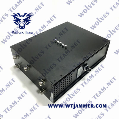 90W Military Durable High Power GPS WIFI5.8G Drone Signal Backpack Jammer