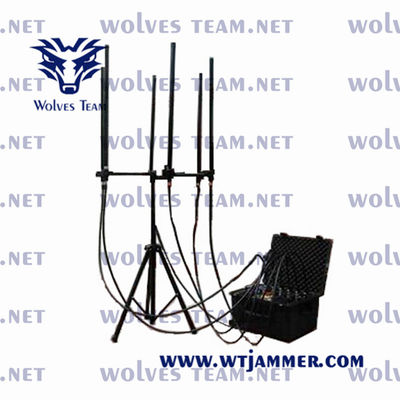 Buy High Power 20 - 6000MHz Cell Phone Signal Jamming Device For Vehicle Jammer online manufacture
