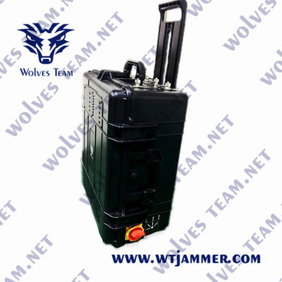 600W High Power 2.4 Ghz Drone Jammer Up To 2500m