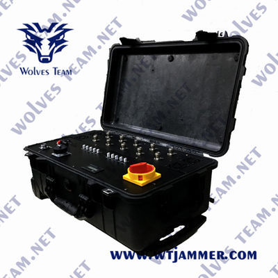 High Power Portable 600W Drone Radio Frequency Jammer